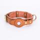 Leather pet collar Portable Comformable outdoor pet accessories