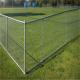 Diamond Wire Mesh/6ft Black Vinyl Coated Galvanized Chain Link Fence