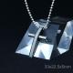 Fashion Top Trendy Stainless Steel Cross Necklace Pendant LPC204