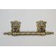 Custom Length Brass Coffin Handles , Coffin Casket Handles Good Polish Material