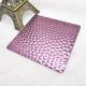 Patterned Embossed Stainless Steel Sheet Rose Red 0.8mm To 3mm Thick
