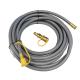 Stainless Steel 12 Feet 1/2-Inch Natural Gas Hose for BBQ Grill Patio Heater