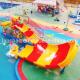 LANCHAO-WS11 Amusement Park Water Slide Equipment Famiy Water Slide
