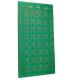 Green Solder Mask Lithography Machine PCB Minimum Aperture 0.25 mm 6oz Copper Thickness