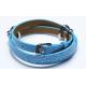 Leather Bracelet, Stainless Steel Clasp
