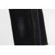 12  Oz Black And Black Backside Crosshatch Slub Denim Jeans  Fabric