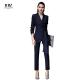2021 Formal Women Uniform Long Sleeve Women's Suits Customized Ladies Office Slim Suit Set