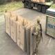 Defensive bastion hesco barriers for military sand wall/hesco barrier/hesco