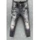 Mid Rise Stretch Denim Pants Fashion Slim Men Trend Casual Jeans 82