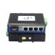 RJ45 1 Port SFP Fiber Ethernet Switch 12~48V With Full / Half Duplex Mode