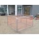 Hot sale rubbish cage for australia market 1800mm x 1500mm x 1500mm made in china
