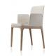 North Europe style wooden dining arm chair furniture