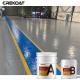 Quick Drying Water Based Epoxy Floor Coating Rapid Recoat Time High Gloss