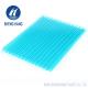 Plastic Twin Wall Polycarbonate Sheet 6mm Thickness