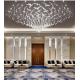 Large Scale Commercial Chandeliers Luxury Glass Chandelier For Conference Centers