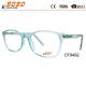 Hot sale style of  blue color optical frames made of CP,suitable for women
