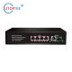4x10/100/1000M POE 30W+1UTP+1SFP IEEE802.3af/at POE Etherent switch for CCTV Network system