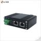 1000Mbps Gigabit High PoE Injector With 60W 802.3at Din Rail Installation 12~48VDC Input