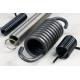 Black coated car suspension coil springs and extension coil spring for fork lift,Garden machine