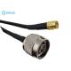 3M RG58 Rf Extension Cable Low Loss Coaxial N Type Male To Sma Male For Pigtail