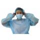 Tie-Back Disposable Gowns Ppe Long Sleeve MDR CAT I Disposable Gown For Hospital