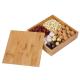 Fruit Serving Bamboo Storage Box Storage Box With Dividers High Strength