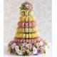 2017 Food grade Macaron Tower Stand Clear Macaron Stand Plastic Macaron tower