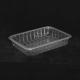 285 X 205 X 90 MM PP Disposable Plastic Tray Clear Rectangle Food Plastic Tray