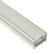Warm White Recessed LED Linear Lighting Strips 4ft 130lm Aluminum Alloy PC Shell