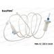 Practical PVC Disposable Infusion Set With Flow Regulator 20 Drops Per 1ml