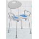 Aluminium Commode Chair Bathroom Safety Devices Folding Shower Chair