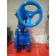 Worm Gear Double Flanged Ductile Iron Eccentric Butterfly Valve