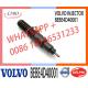 Diesel Fuel Injector 20564425 85000606 BEBE4D40001 For VO-LVO D12 3989 EURO 4