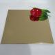 gold decorative stainless steel sheet 304 size 4x8 mirror finish