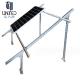 Flat Ground Photovoltaic Mounting Systems Wind Load Capacity 60m/s  25 Years Warranty