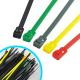 Multi Colored Commercial Electric Cable Ties , Weather Resistant Nylon Wire Ties