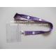 Cheap printed neck lanyards, colour lanyard with id badge,