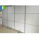 Restaurant Low Hight Folding Wall Partition With Wheels Mdf Melamine Office Divider With Wheels