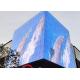 SMD 2121 Adhesive Outdoor Transparent Led Screen For Video Advertisement