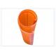 Orange Color High Frequency Polyurethane Screen Mesh For 
