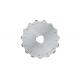 Toothed Serrated Circular Slitter Blades Durable For Top Cutting Cloth