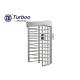 SUS304 Stainless Steel Full Body Turnstile With Interlocking Function