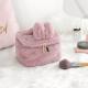Small Cute Pink Rabbit Shape Bridesmaid Gift Cosmetic Makeup Bag