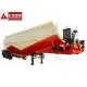 Large Capacity Dry Bulk Trailer 3 Ton Heavy Load Double V Shape Environmentally Friendly