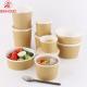 Round Kraft Paper 32oz Eco Takeaway Containers