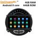 Ouchuangbo autoradio gps sat nav android 9.0 for Mini cooper 2006-2013 With USB WIFI Mini cooper 2006-2013