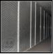 Diamond Hole Power Coated Aluminum Architectural Expanded Metal Mesh Screens
