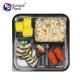 EPK new products stronger durable plastic stackable take out food container 5 compartment