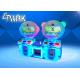 English Version Kids Coin Operated Game Machine / Music Game Simulator Little Drummer