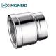 3/4/5 Axis Cnc Machining Instrument Silver Zinc Plating Service Customized Metal Cnc Turning Aluminum Steel Parts